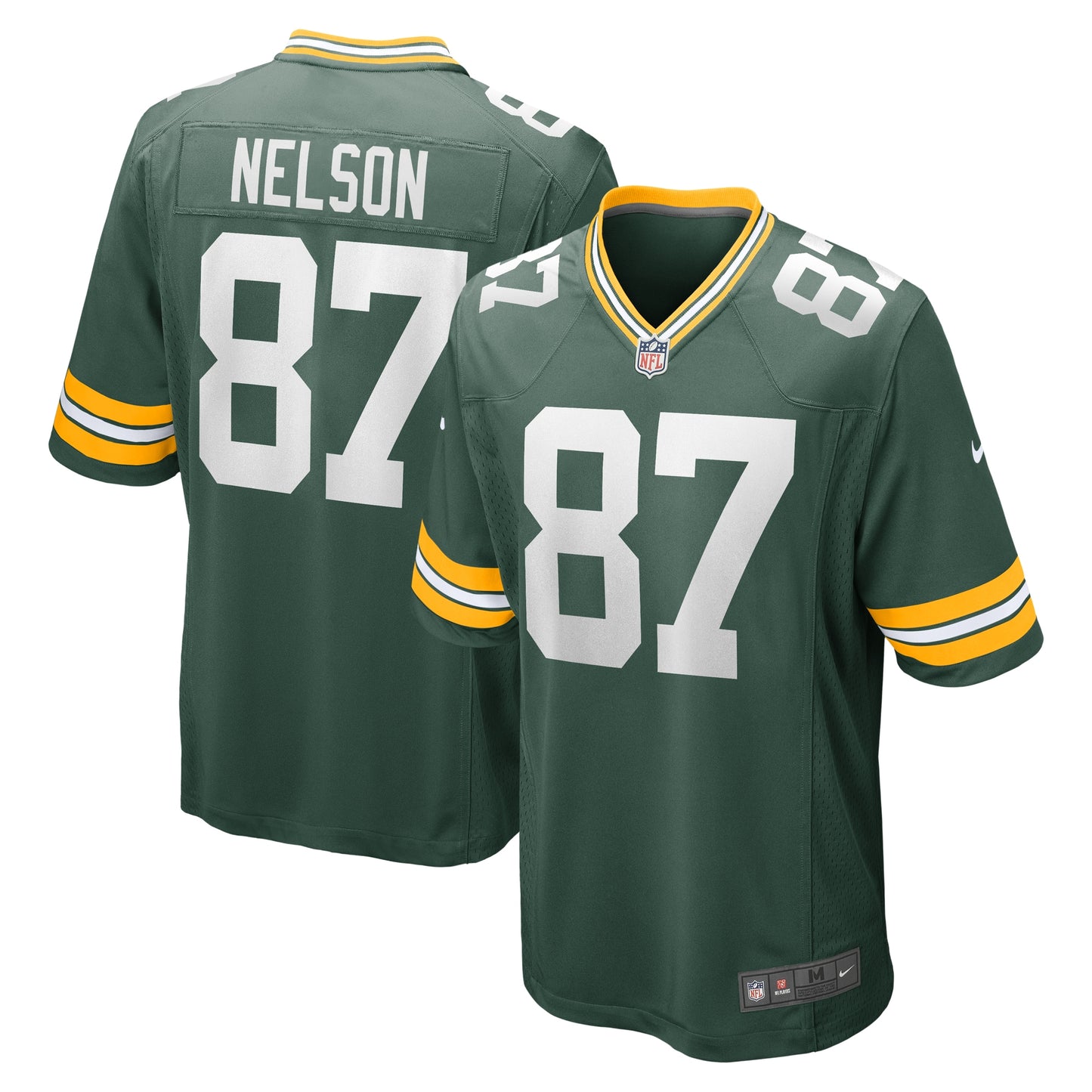 Jordy Nelson Green Bay Packers Nike Retired Game Jersey - Green